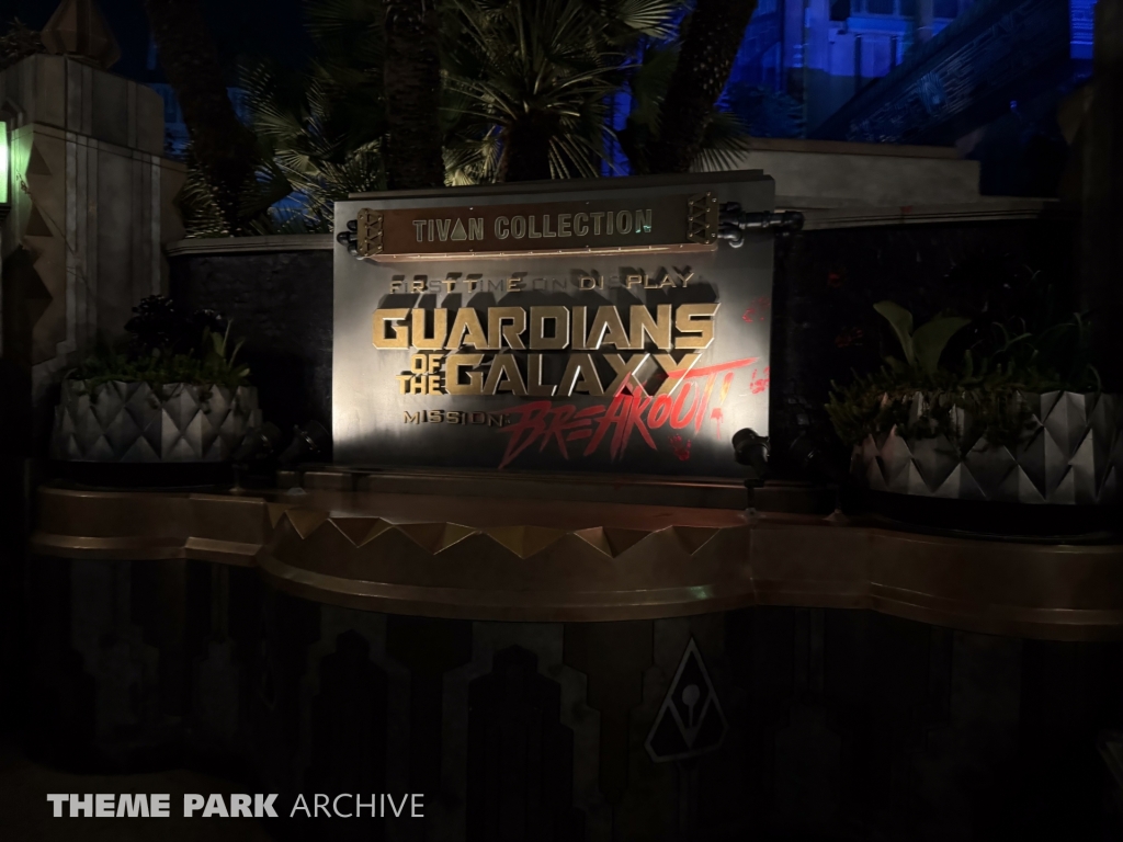 Guardians of the Galaxy: Mission Breakout at Disney California Adventure