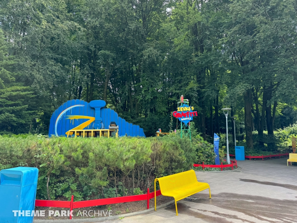 Zenko's Graffiti Shuttle at Walibi Holland