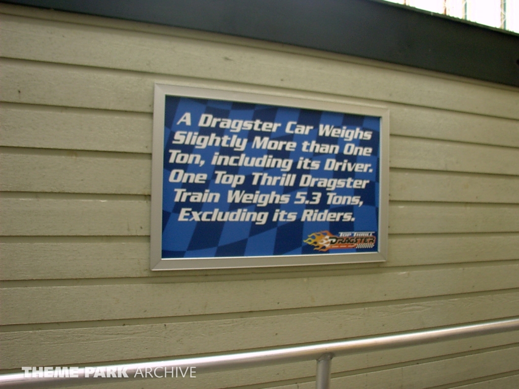 Top Thrill Dragster at Cedar Point