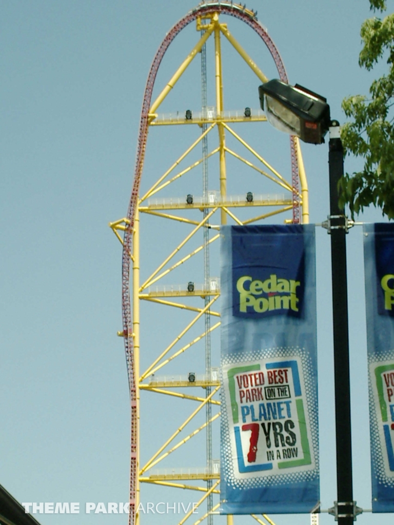 Top Thrill Dragster at Cedar Point