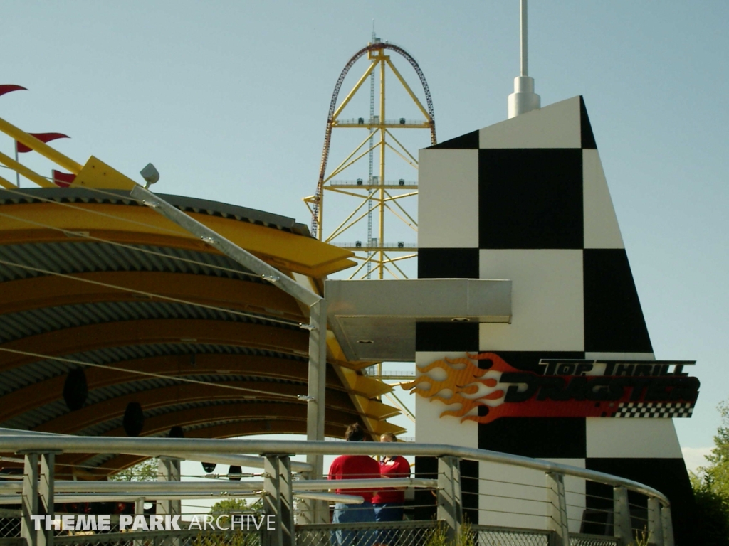 Top Thrill Dragster at Cedar Point