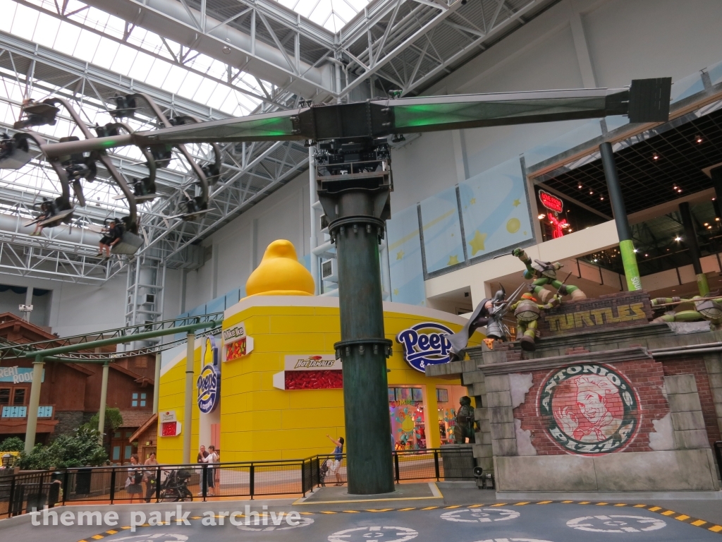 Teenage Mutant Ninja Turtles Shell Shock at Nickelodeon Universe at Mall of America