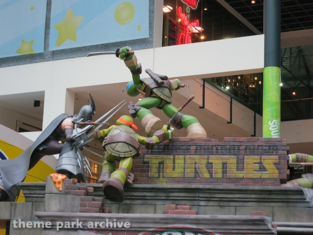 teenage mutant ninja turtles camping in a national park