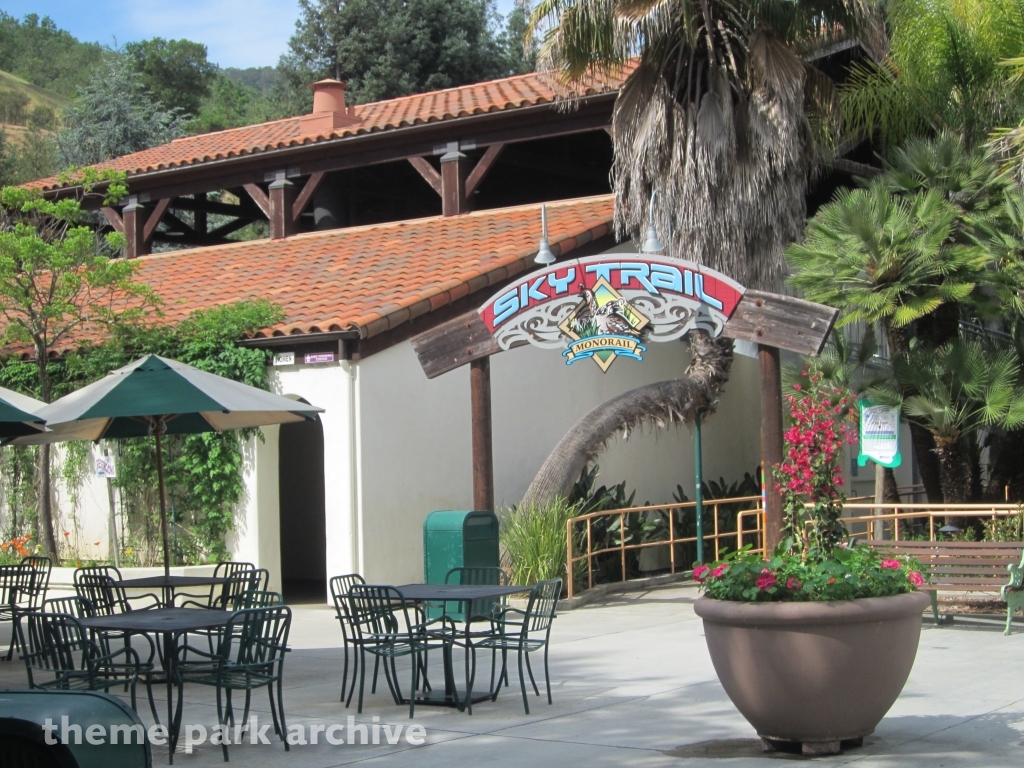 Sky Trail Monorail at Gilroy Gardens