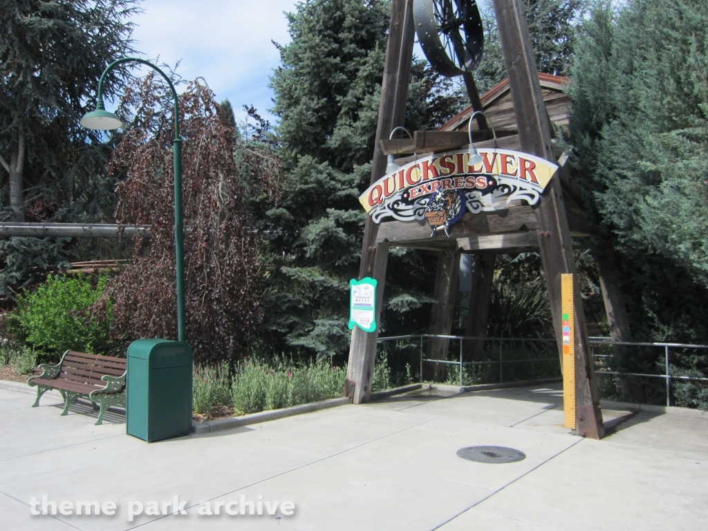 Quicksilver Express at Gilroy Gardens