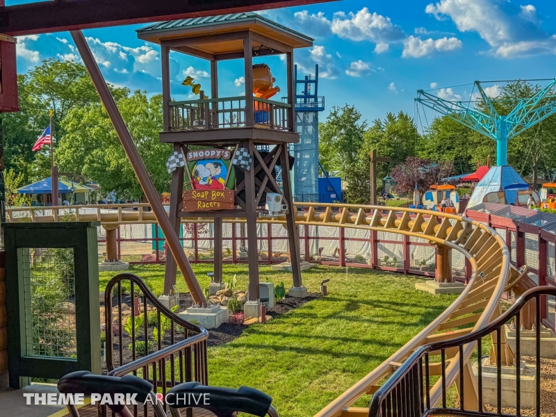 Snoopy's Soap Box Racers at Kings Island