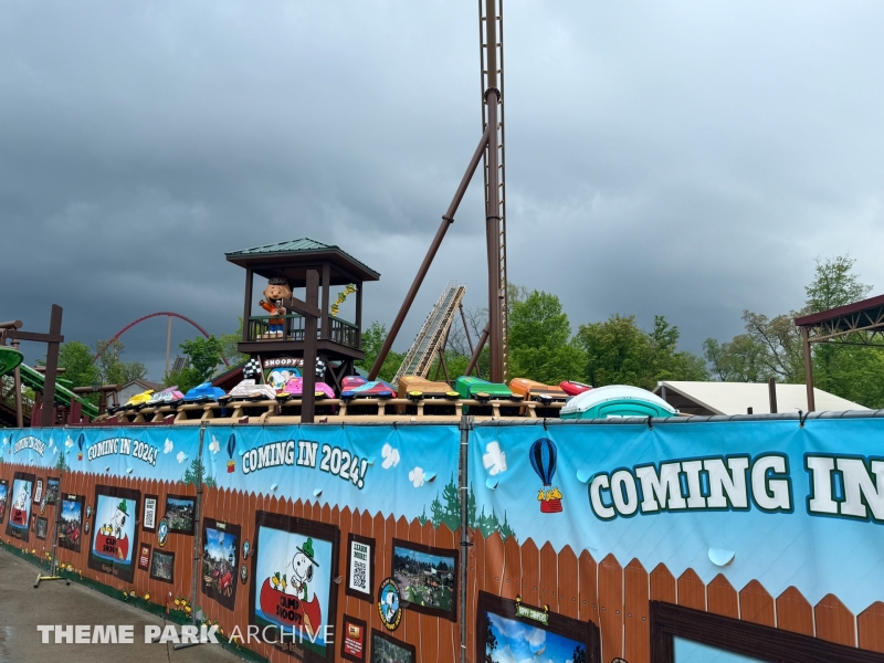 Snoopy's Soap Box Racers at Kings Island