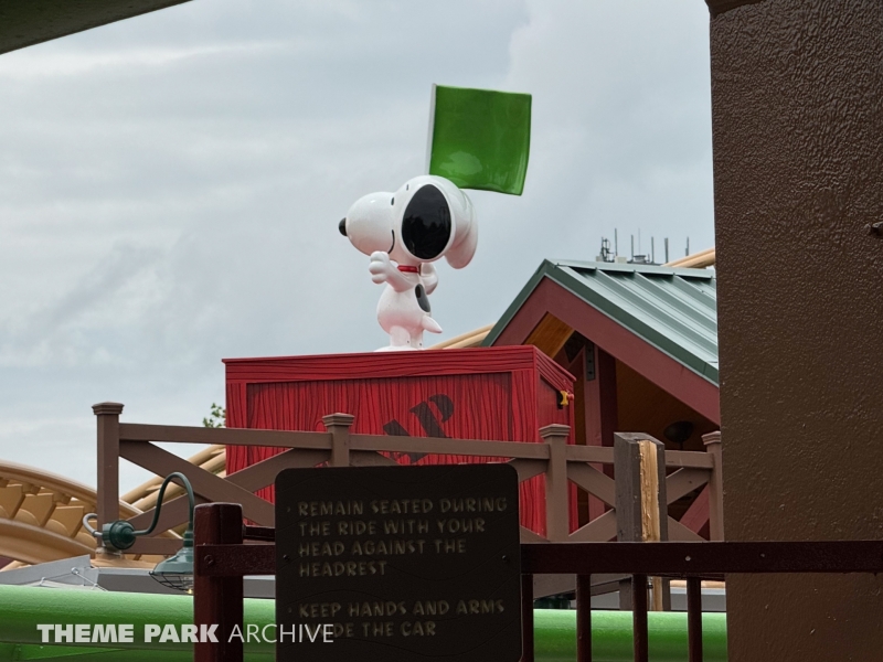 Snoopy's Soap Box Racers at Kings Island