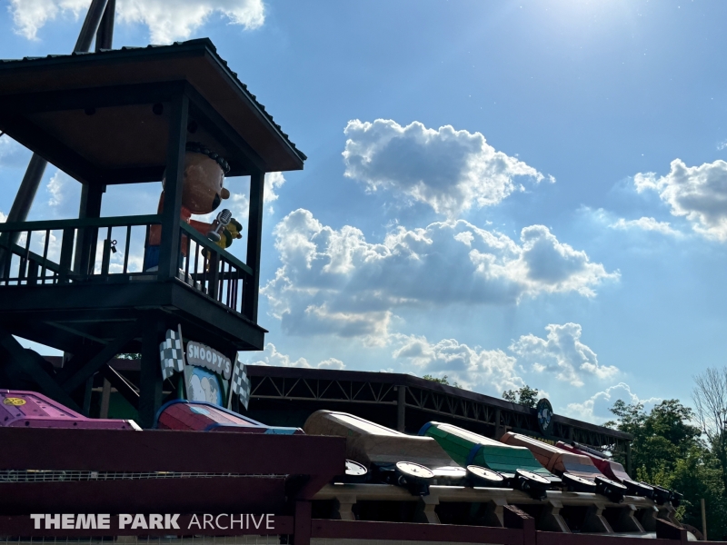 Snoopy's Soap Box Racers at Kings Island