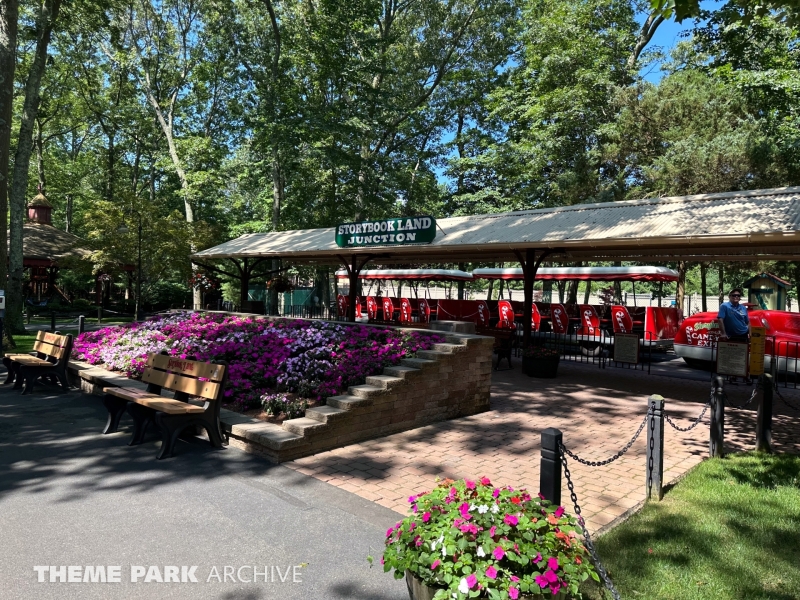 J and J Railroad at Storybook Land