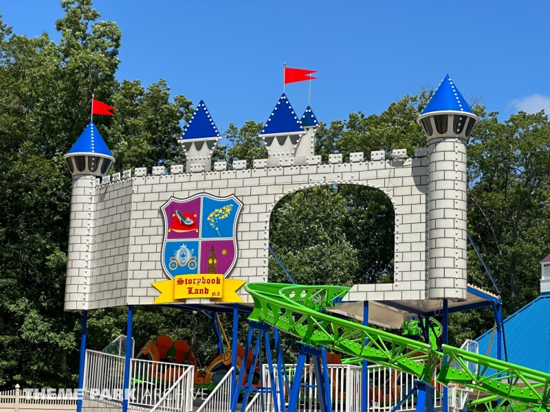 Cinderoller Coaster at Storybook Land | Theme Park Archive