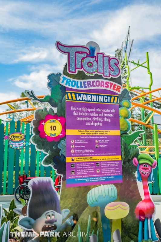 Trolls Trollercoaster at Universal Studios Florida