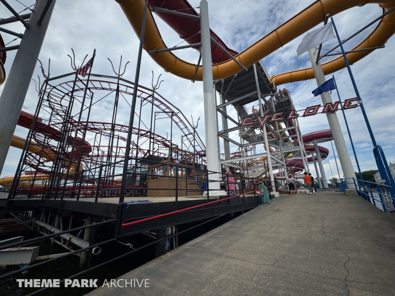 Cyclone at Indiana Beach