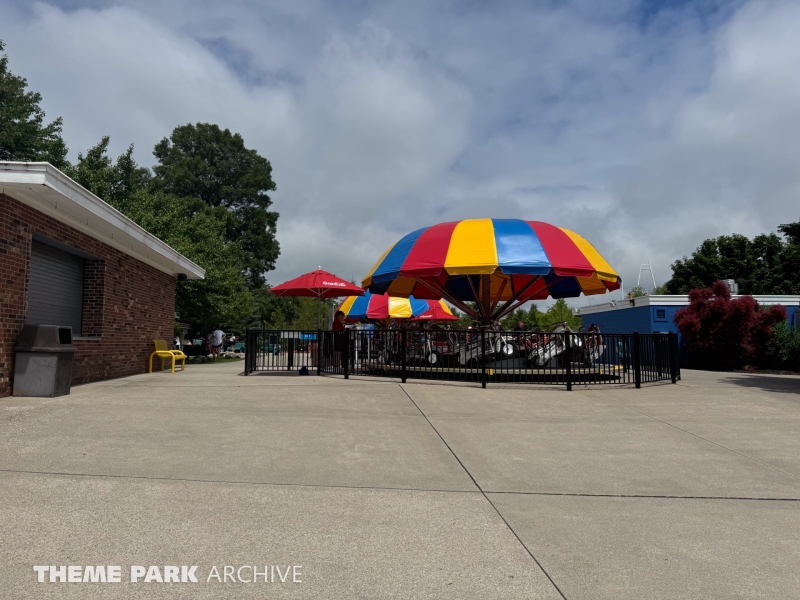 Motorcycles at Michigan's Adventure