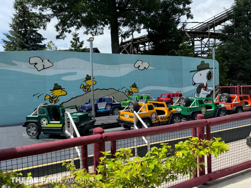 Peanuts Trailblazers at Michigan's Adventure | Theme Park Archive