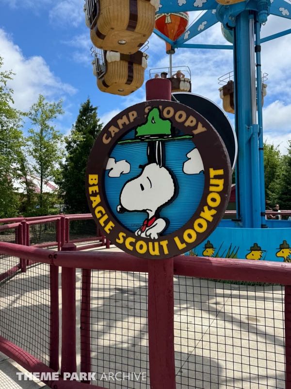 Beagle Scout Lookout at Michigan's Adventure | Theme Park Archive