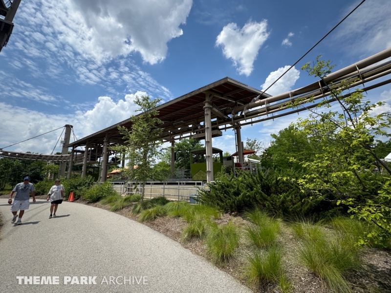 Entrance at Indianapolis Zoo