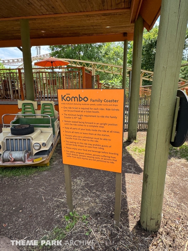 Kombo Coaster at Indianapolis Zoo