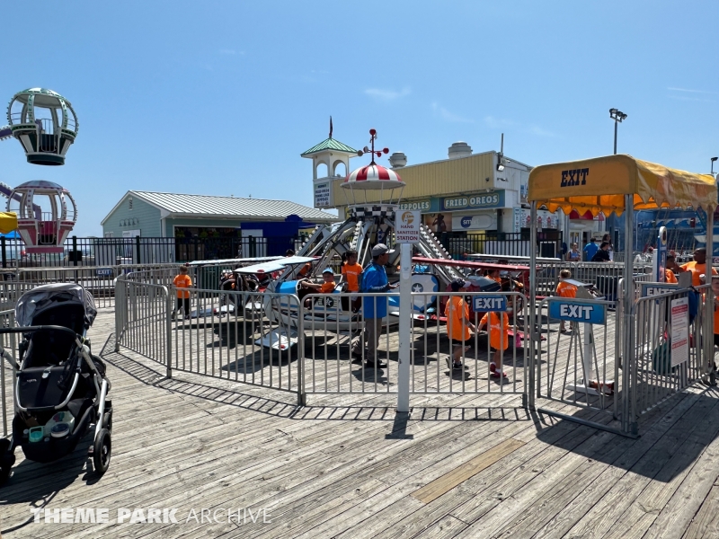 Kiddie Rides at Jenkinson's Boardwalk