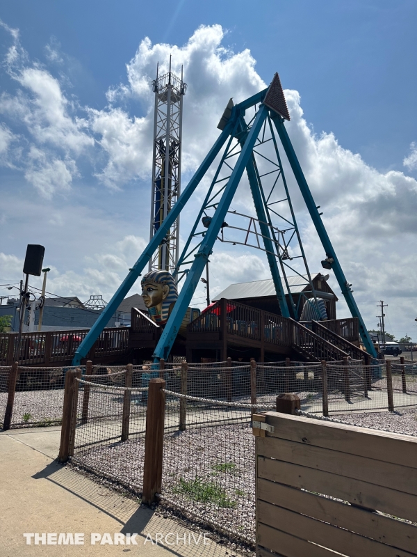 Pharoah's Fury at Keansburg Amusement Park