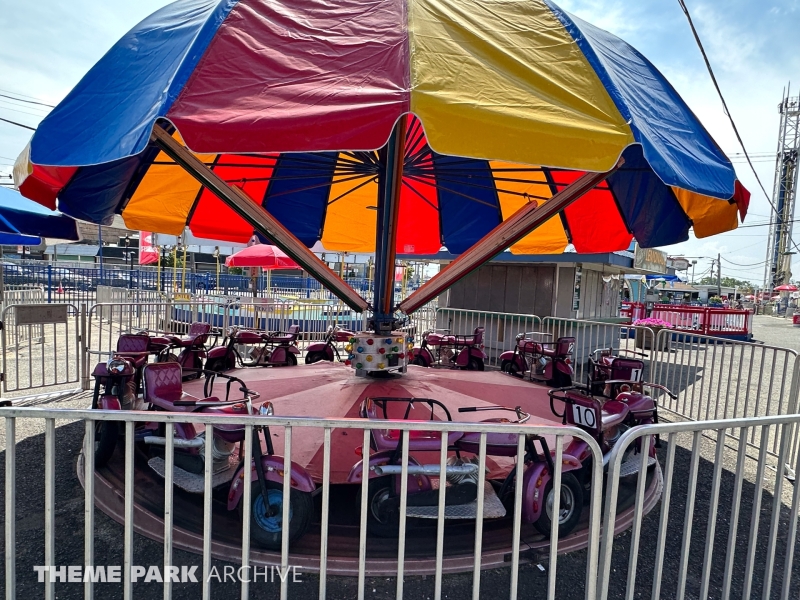 Motorcycles at Keansburg Amusement Park