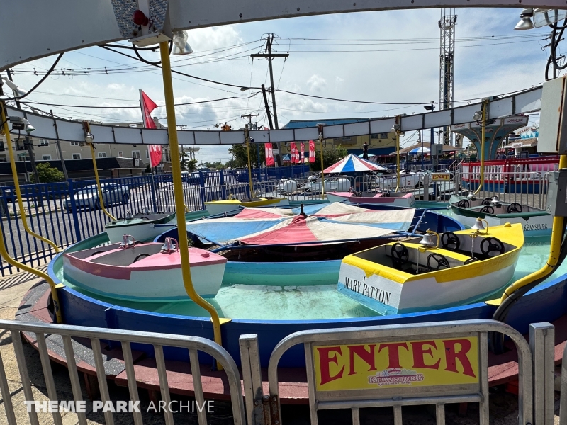 Boats at Keansburg Amusement Park