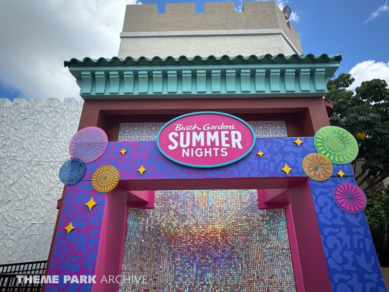 Entrance   Exit at Busch Gardens Tampa