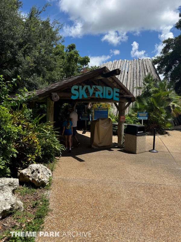 Skyride at Busch Gardens Tampa