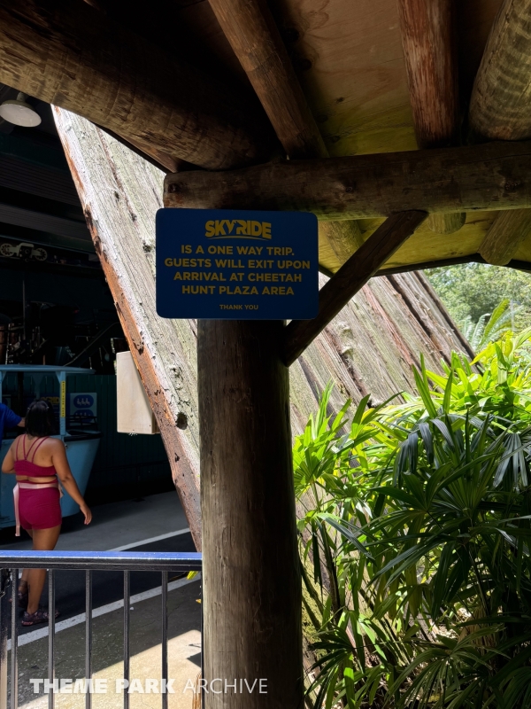 Skyride at Busch Gardens Tampa