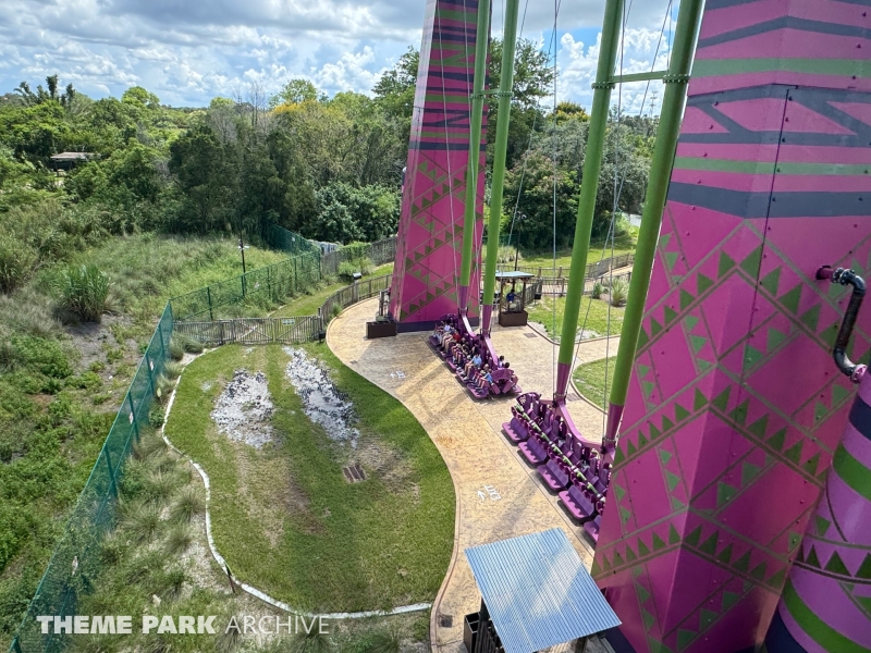 Serengeti Flyer at Busch Gardens Tampa