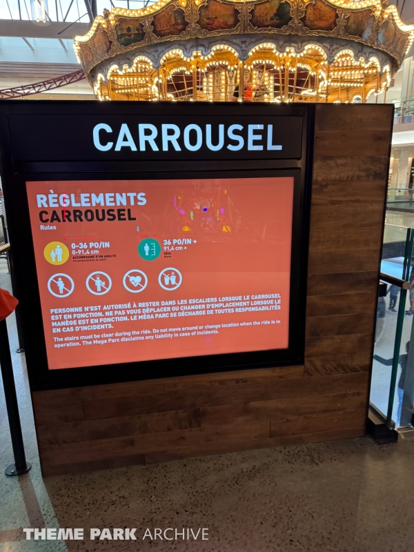 Carrousel at Mega Parc