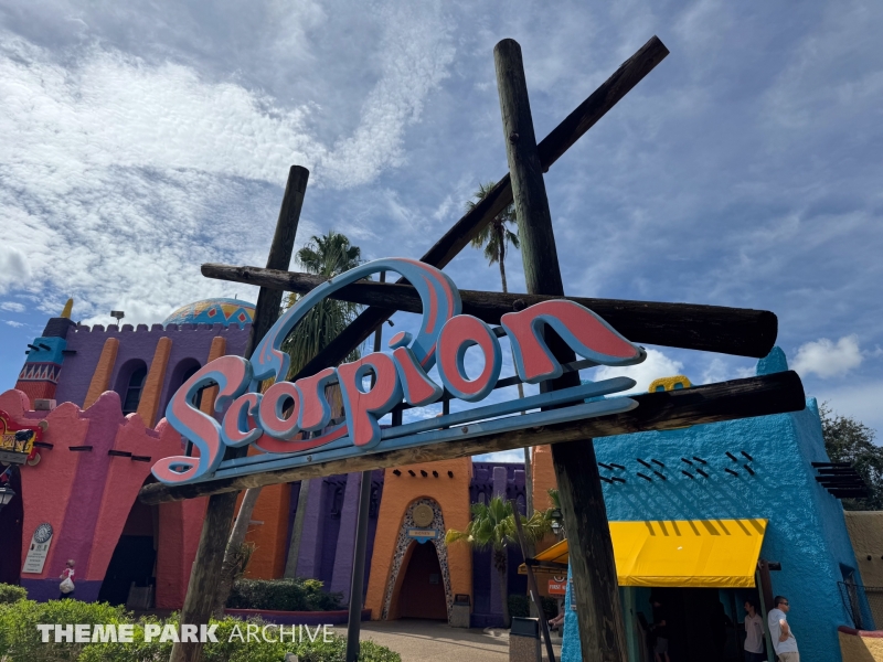 Scorpion at Busch Gardens Tampa