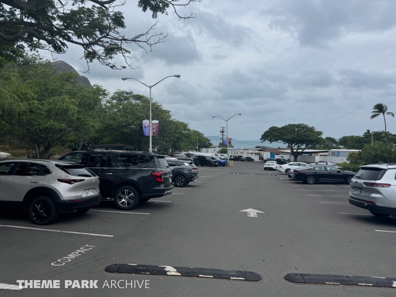 Parking at Sea Life Park Hawaii