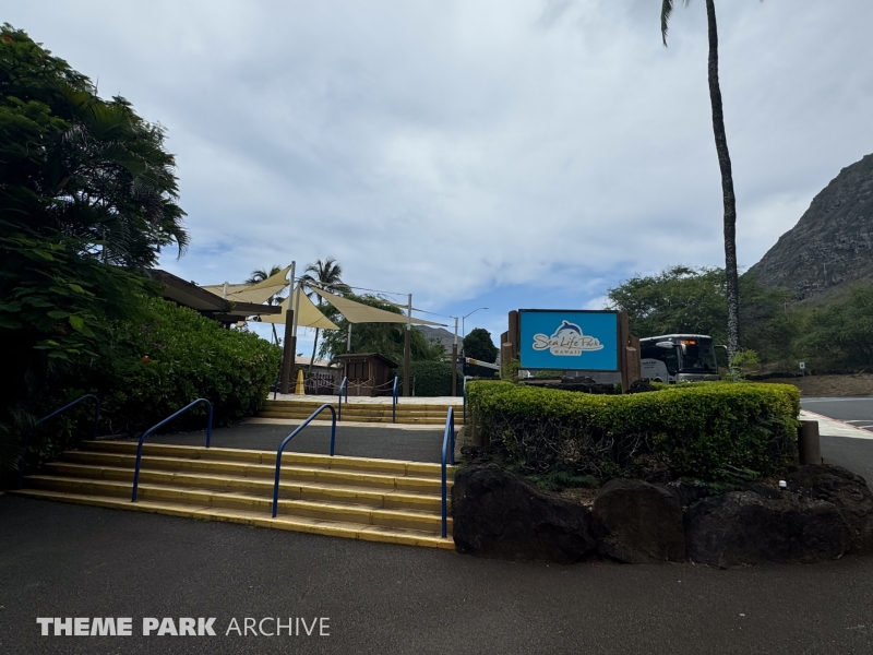 Entrance at Sea Life Park Hawaii