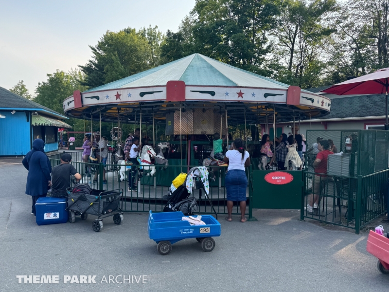 Riding in the Pampas at Zoo de Granby