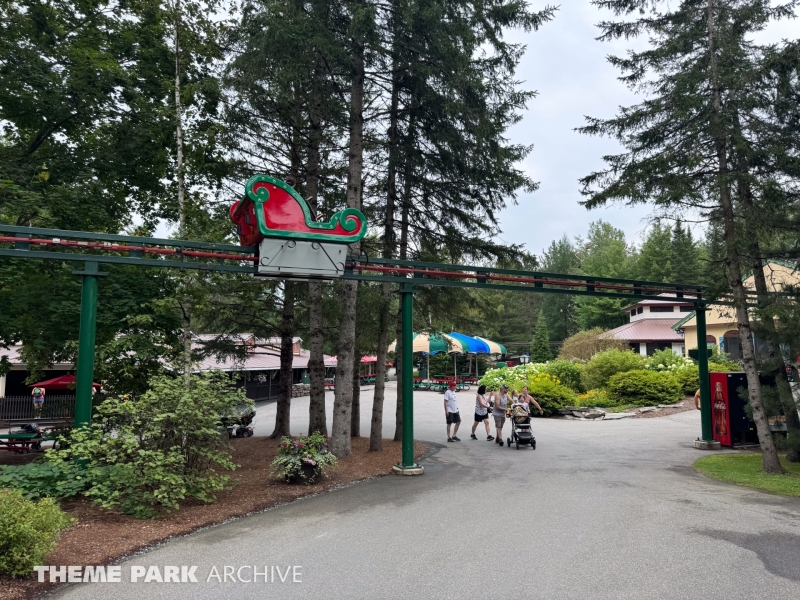 Skyway Sleigh Monorail at Santa's Village