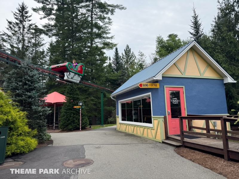 Skyway Sleigh Monorail at Santa's Village