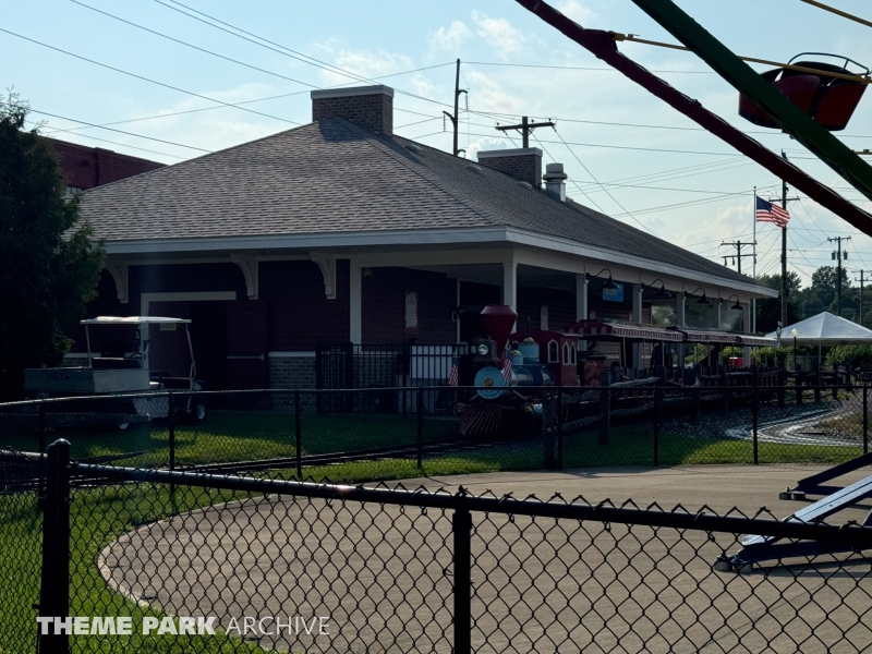 Train at Huck Finn's Playland