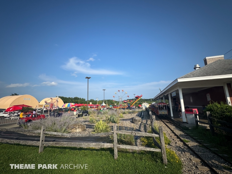 Train at Huck Finn's Playland