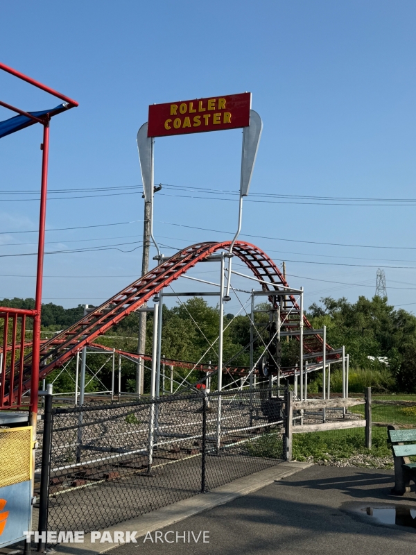 Roller Coaster at Huck Finn's Playland