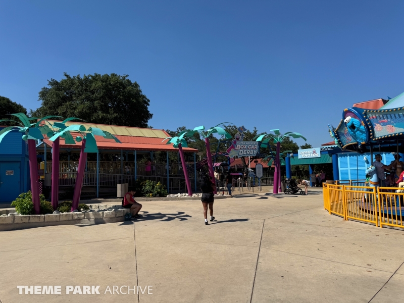 Super Grover's Box Car Derby at SeaWorld San Antonio