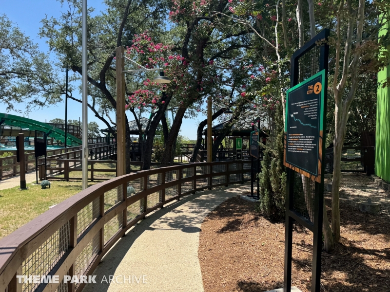 Catapult Falls at SeaWorld San Antonio