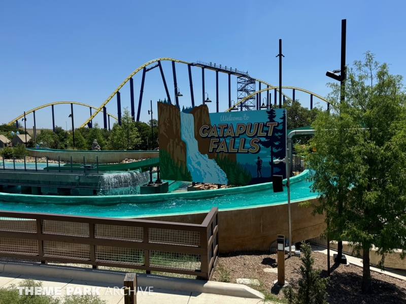 Catapult Falls at SeaWorld San Antonio