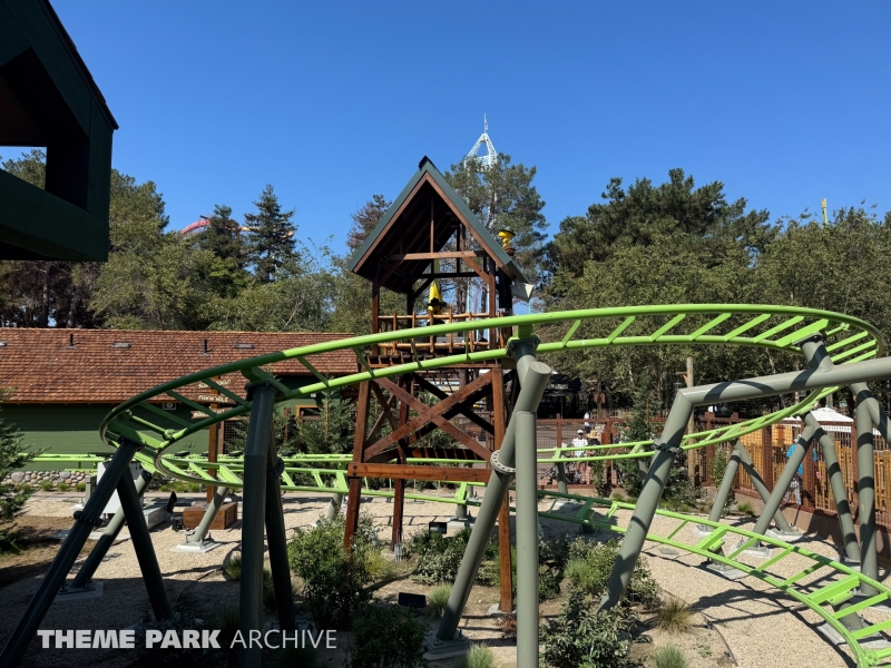 Snoopy's Tenderpaw Twister Coaster at Knott's Berry Farm