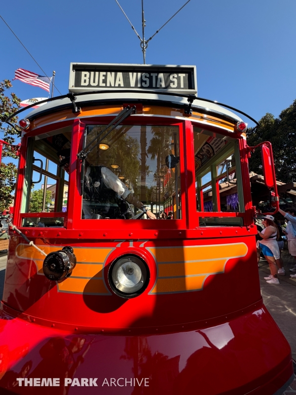 Red Car Trolley at Disney California Adventure