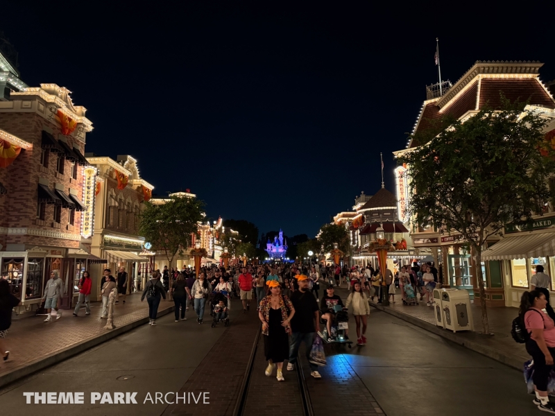 Main Street U.S.A. at Disneyland