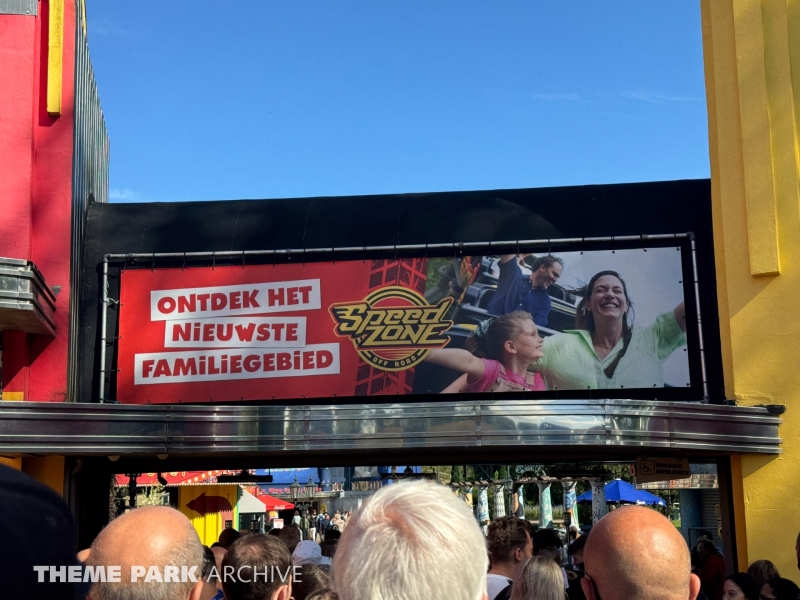 Entrance at Walibi Holland