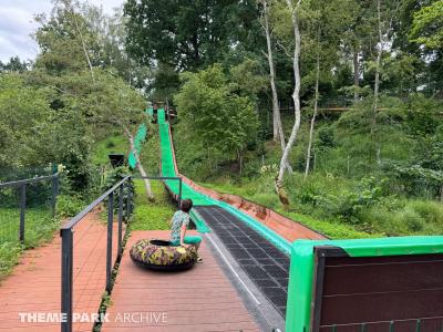 We ride the only operating roller coaster in Lithuania