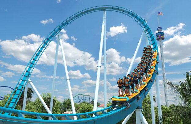 SeaWorld Orlando Announces Pipeline: The Surf Coaster | Theme Park Archive