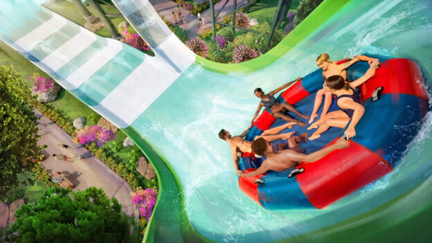 Canada S Wonderland Announces Giant Boomerang Water Slide For 2024   2024 Canadas Wonderland Moosehorn Falls 624x351 